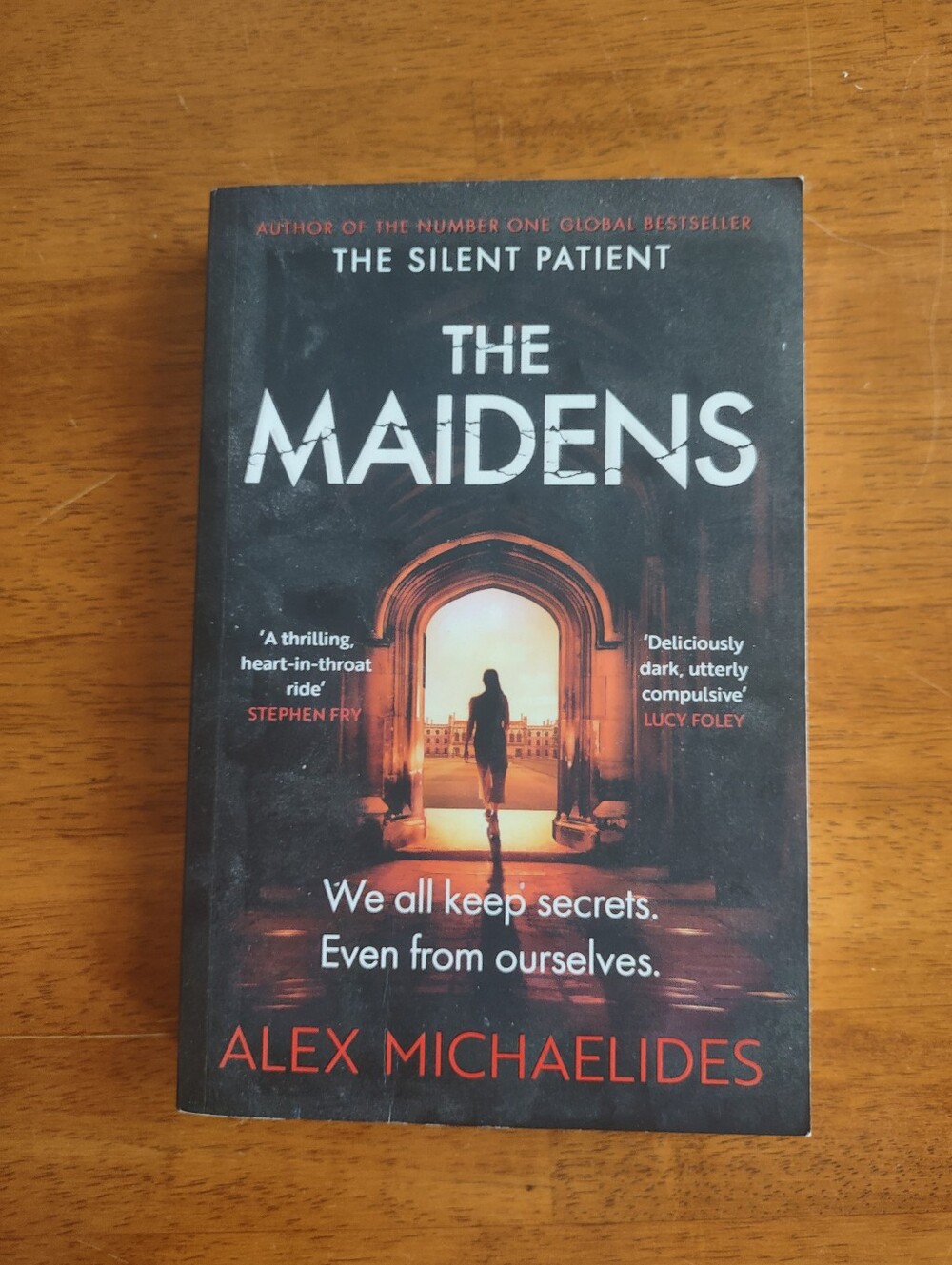 The Maidens Paperback Book